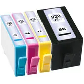HP Huismerk HP 920 XL Inktcartridges Multipack (zwart + 3 kleuren)