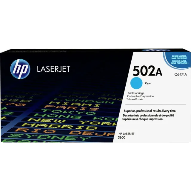 Hp 502A (Q6471A) Toner Cyaan