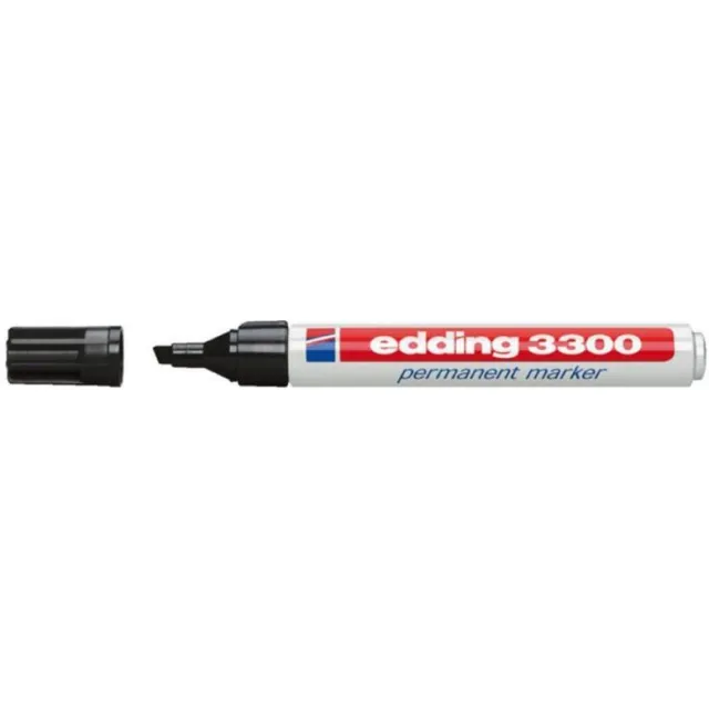 Edding Viltstift edding 3300 schuin 1-5mm zwart