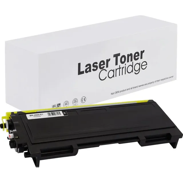 WeCare Geschikt voor Brother TN-2000 Zwart Toner cartridge - Geschikt voor Brother HL-2020 - HL-2030 - HL-2040 - HL-2070N - DCP-7010 - DCP-7025 - MFC-7225N - MFC-7420 - MFC-7280 - Fax 2820 - 2920