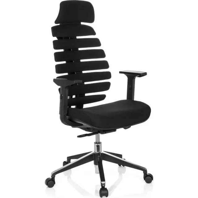 hjh office Bureaustoel ERGO LINE II PRO stof zwart hjh OFFICE