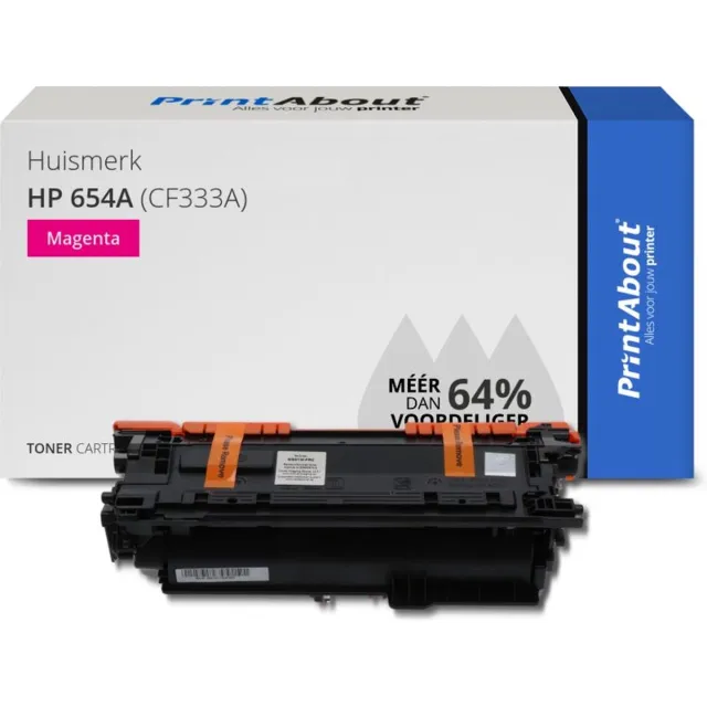 PrintAbout Alternatief voor de HP CF333A (nr 654A) / magenta