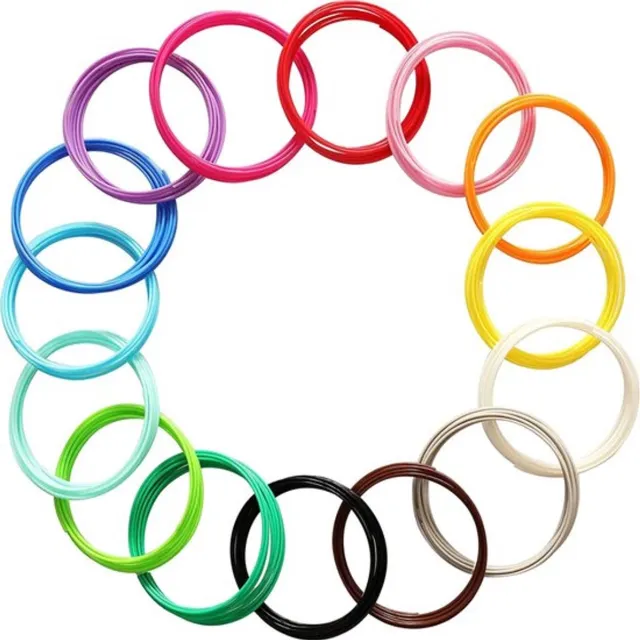Halay De Max 3D-pen navullingen - 10 Bundels van 2M - Filament PLA Vullingen Voor 3D Pen 1.75mm mixed