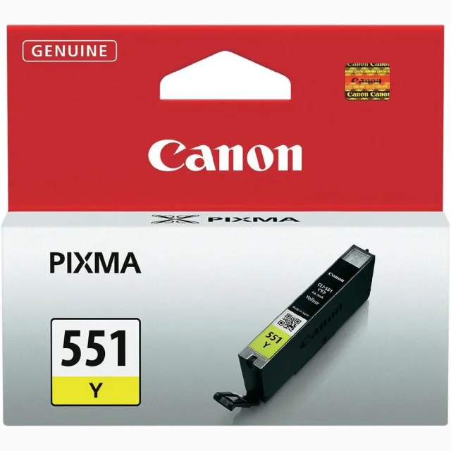 Canon CLI-551Y inktcartridge geel, foto 2