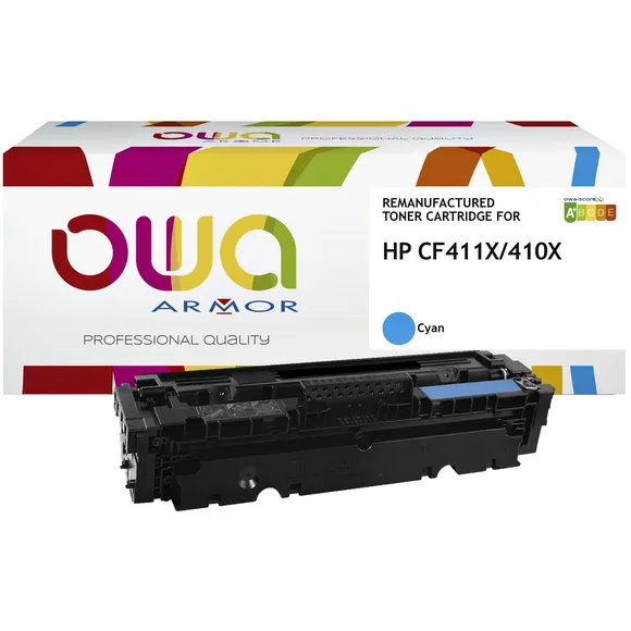OWA Tonercartridge OWA alternatief tbv HP CF411X blauw