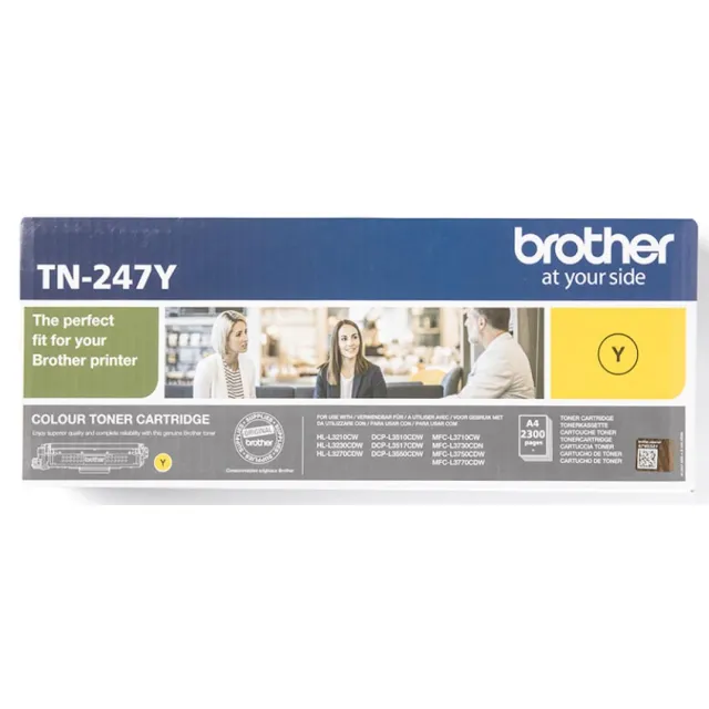 Brother toner, 2.300 pagina's, OEM TN-247Y, geel