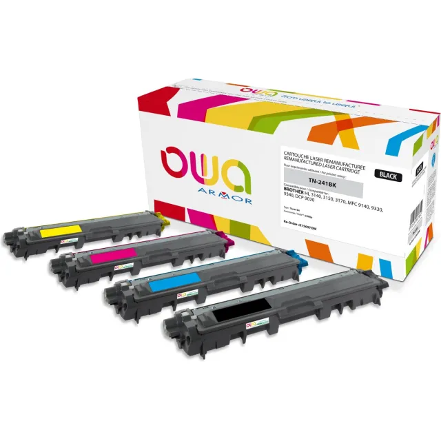 Toner OWA alternatief tbv Brother TN-241BK zwart, foto 2