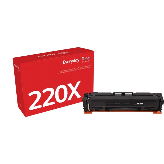 Xerox EverydayTM Zwart Toner van Xerox is compatibel met HP 220X (W2200X), Hoge capaciteit