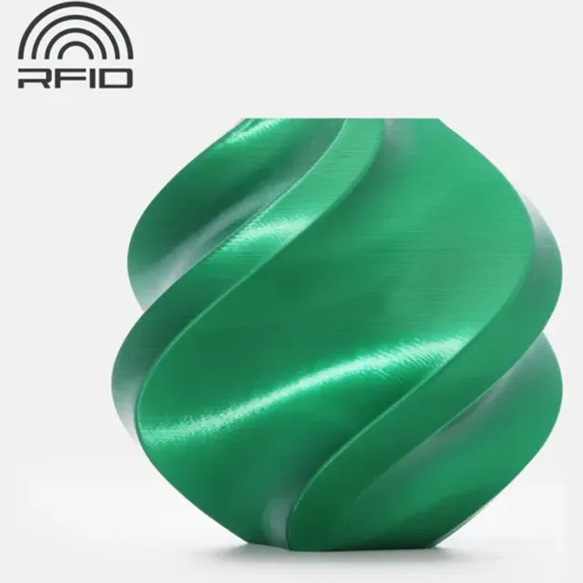 BAMBU LAB PLA Silk+ - Candy Green- 1.75mm - 1kg