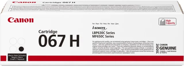 Canon toner 067H, 3.130 pagina's, OEM 5106C002, zwart