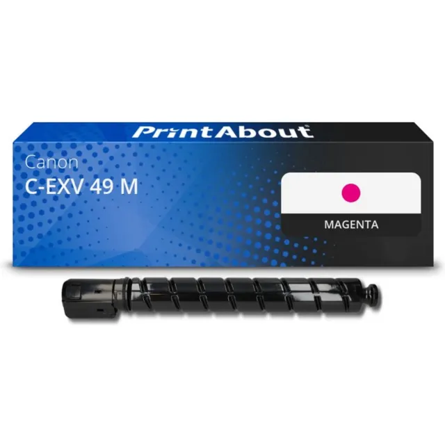 PrintAbout Huismerk Canon C-EXV 49 M Toner Magenta