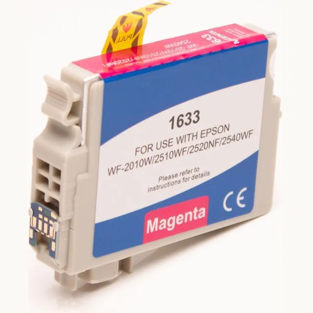 inkmaster Premium Huismerk cartidge voor Epson T1633 16 XL M Magenta voor Epson Workforce 2010W, 2510WF, 2520NF, 2530WF, 2540WF, 2630WF, 2650WF, 2660WF, 2750DWF, 2760DWF