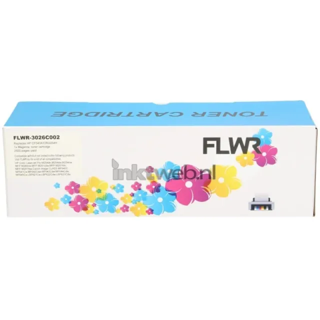 FLWR Canon 054H magenta (Huismerk (compatible))