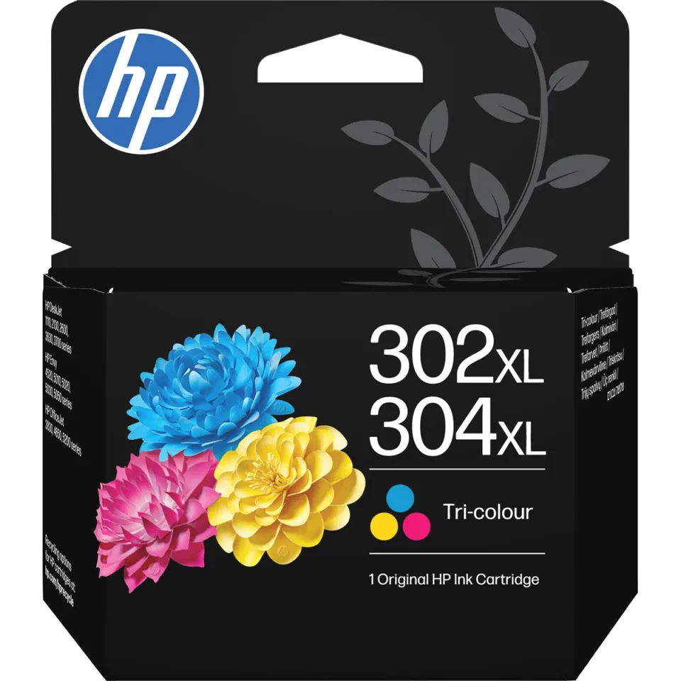 HP 302XL/304XL inktcartridge drie kleuren kleur, foto 3