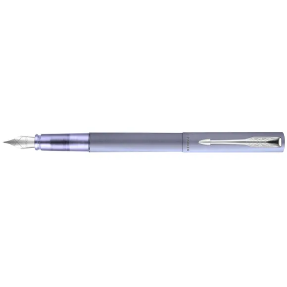 Vulpen Parker Vector XL silver blue medium