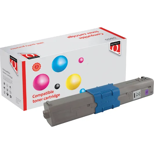 Quantore Toner Quantore alternatief tbv Oki 46490606 rood