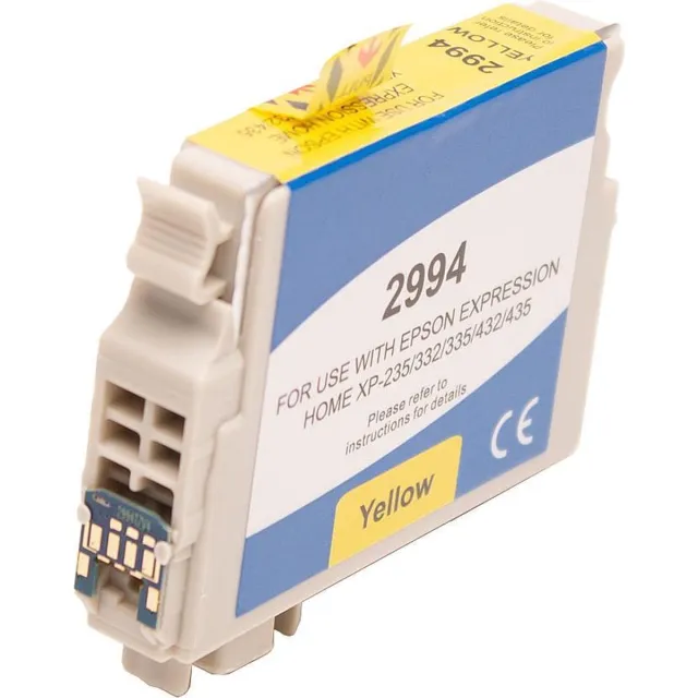 ABC huismerk inkt cartridge geschikt voor Epson 29XL geel voor Expression Home XP-235 XP-245 XP-247 XP-332 XP-335 XP-342 XP-345 XP-432 XP-435 XP-442 XP-445 XP-255XP-257 XP-352 XP-355 XP-452 XP-455