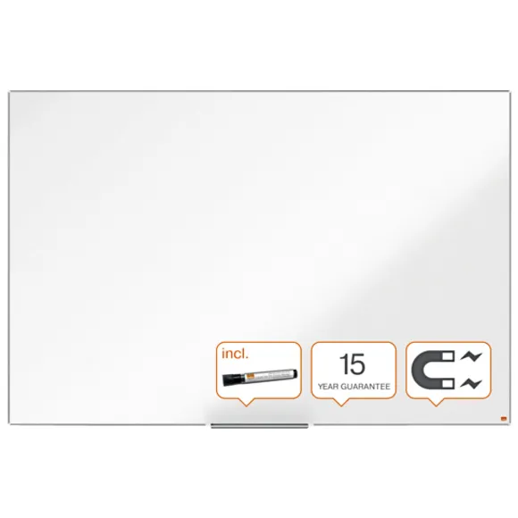Nobo Whiteboard Nobo Impression Pro 120x180cm staal