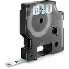 Dymo Huismerk DYMO D1 40910/S0720670 Labeltape 9mm Zwart op Transparant