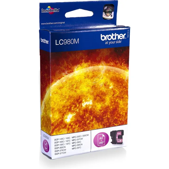 Brother LC-980M inktcartridge magenta