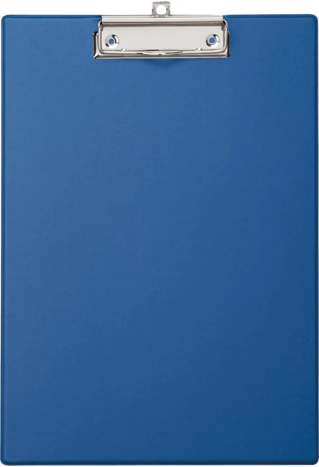 Maul klemplaat Poly, PP folie, A4 staand, blauw