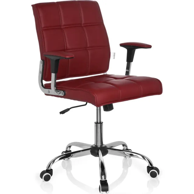hjh office Ernesto - Bureaustoel - Kunstleder - Rood