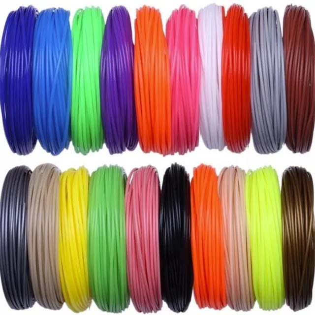 Nifkos PLA Filament 1.75mm - 20 kleuren 200 meters - 3D Pen Filament - 3D Pen vullingen - 3D Pen navulling - 3D Filament Diepe paarstonen
