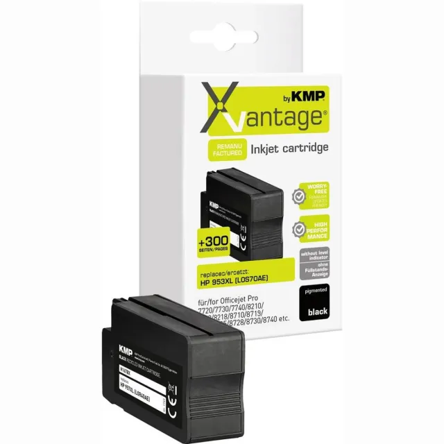 KMP 1747,4081 inktcartridge 1 stuk(s) Compatibel Zwart