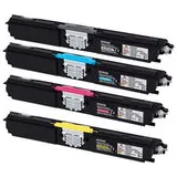 Epson Huismerk Epson C1600/CX16 (C13S050554/C13S050557) Toners Multipack (zwart + 3 kleuren)