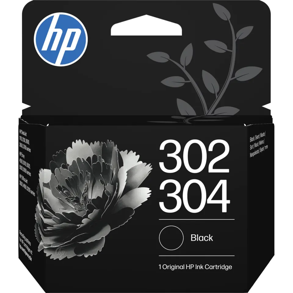 HP 302XL/304XL Cartridge Zwart, foto 2