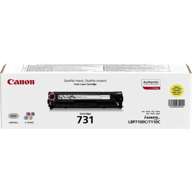 Canon 731Y - Tonercartridge / Geel