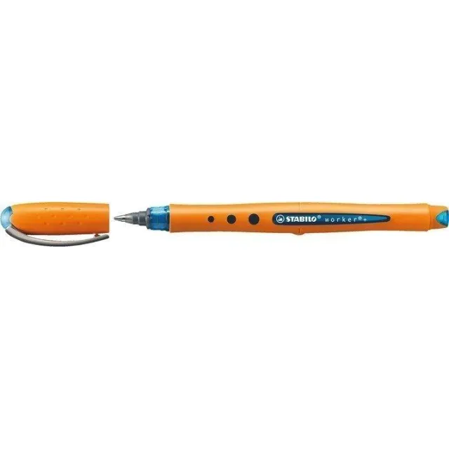 Stabilo Rollerpen STABILO worker 2018/41 medium blauw