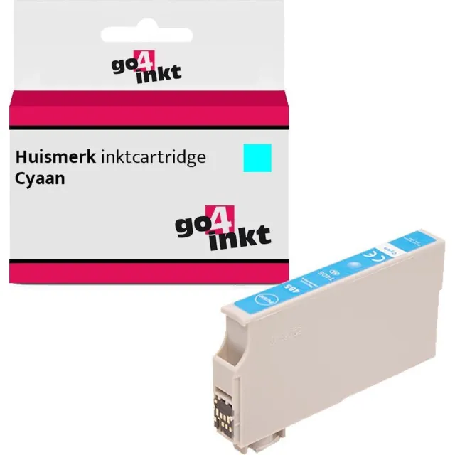 Go4inkt compatible met Epson 405 / 405XL c inkt cartridge cyaan