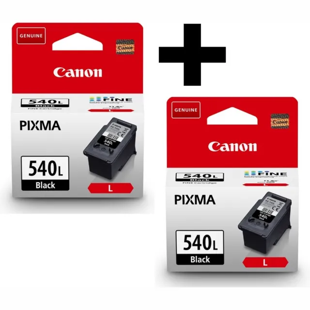 Canon PG-540L - Inktcartridge - Origineel - Hoge capaciteit - 2x Zwart + Retourzakje