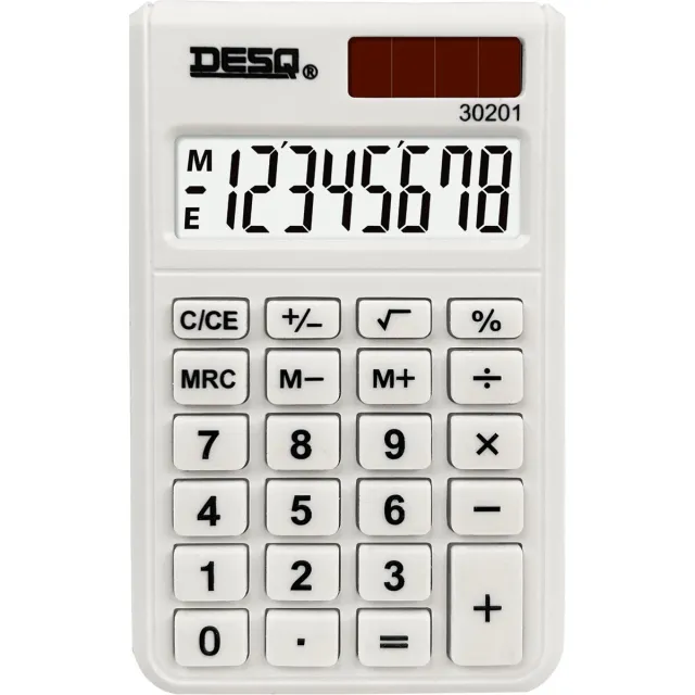 Desq zakrekenmachine 30201, wit