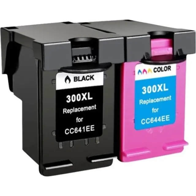 Inktkenners Inktcartridges Geschikt voor HP 300 / HP 300XL | Zwart en kleur - Geschikt voor Printers: HP Deskjet D1660, D2545, D5560, F2480, F4210, Envy 114, 120, Photosmart C4680, C4780 - multipack - Inktpatronen - inkt