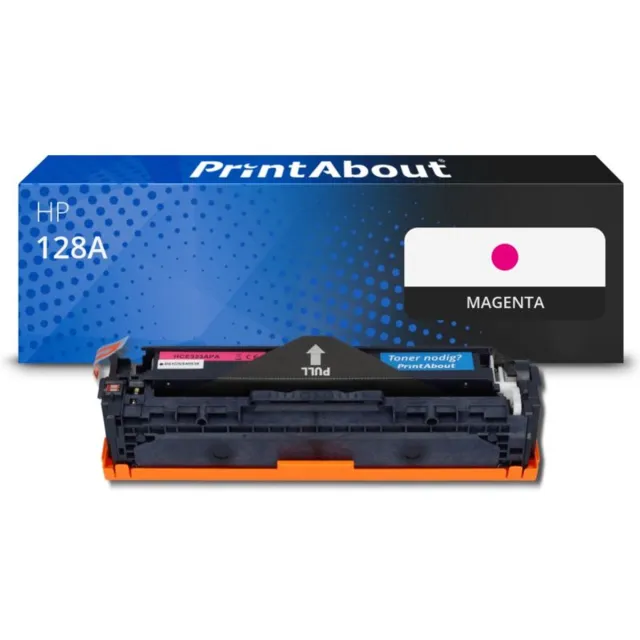 PrintAbout HP 128A (CE323A) toner magenta