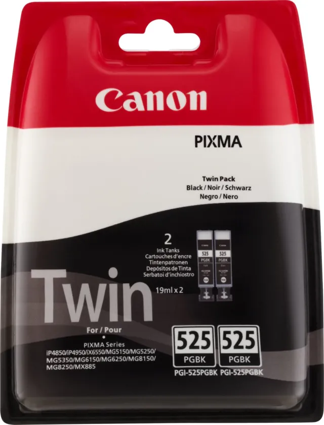 Canon PGI-525PGBK - Inktcartridge zwart (2 stuks)