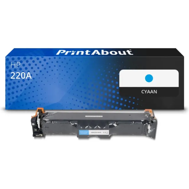 PrintAbout huismerk Toner 220A (W2201A) Cyaan Geschikt voor HP
