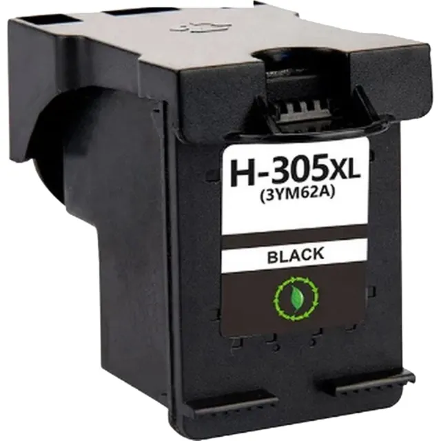 Inktkenners Inktcartridges Geschikt voor HP 305 / 305XL | 1x Zwart Geschikt voor HP DeskJet 2710, 2724, Plus 4120, HP Envy 6020, 6022, 6032, Pro 6420 & 6432 (305XL) - Inkt - cartridge - patroon - inktpatroon Zwart (20ml)