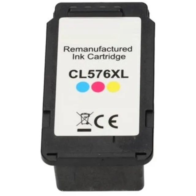 InktDL Huismerk geschikt voor Canon CL-576 XL Kleuren Inktcartridge - TS3550i - TS3551i - TR4750i - TR4751i