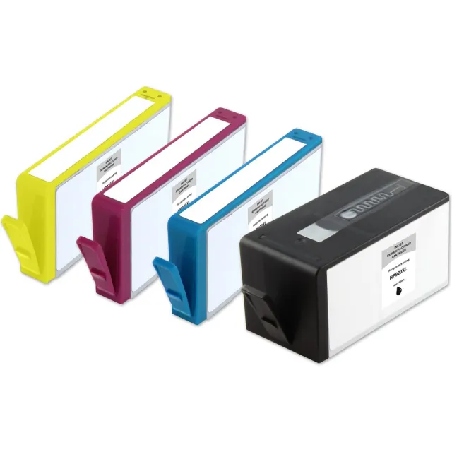 Nextsupplies Multipack HP 920XL (Black, Cyan, Magenta, Yellow). Originele inkt-cartridges, circulair.