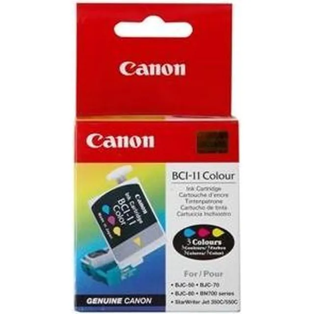Canon BCI-11 Inktcartridge - Kleur / 3 stuks 3-kleuren