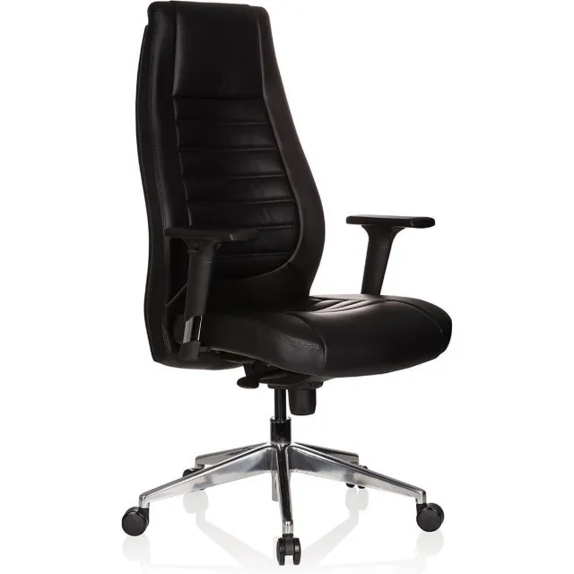 hjh office Bureaustoel / directiestoel VITORO imitatieleer zwart hjh OFFICE