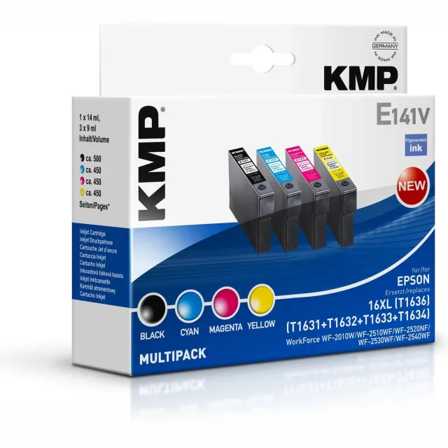 KMP inktcartridges E141V Kleur