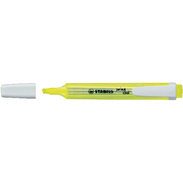 Stabilo Markeerstift STABILO Swing cool 275/24 geel