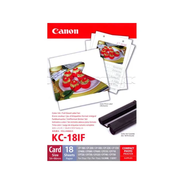 Canon KC-18IF Inktcartridge Foto kleuren
