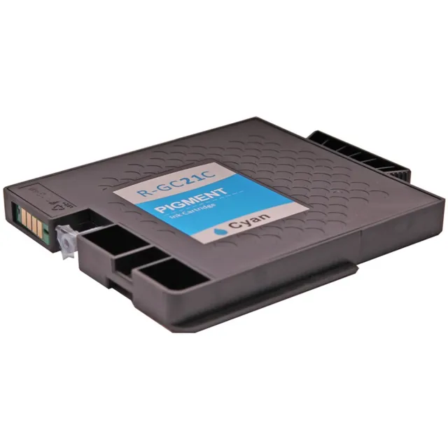 ABC huismerk inkt cartridge geschikt voor Ricoh Gc21C cyan