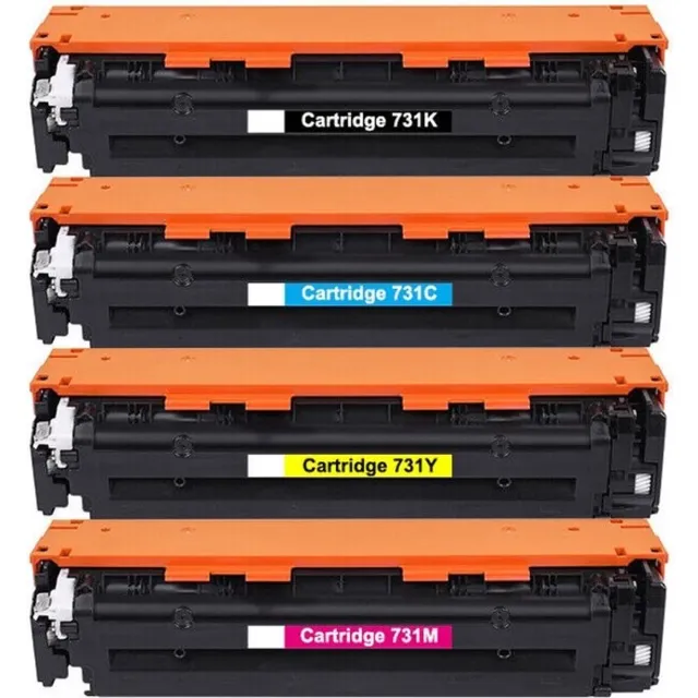 Inktkeuze 731 Zwart + Kleur Multipack- Huismerk laser toner cartridge compatible met Canon i-Sensys LBP7100Cn / Canon i-Sensys LBP7110Cw / Canon i-Sensys MF8230Cn / Canon i-Sensys MF8280Cw / Canon i-Sensys MF623Cn / Canon i-Sensys MF628Cw Zwart, Geel, Magenta, Cyaan