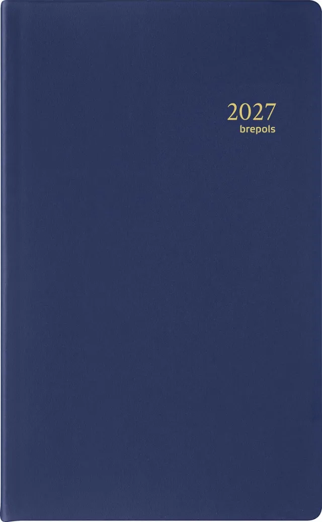 Brepols agenda Building Seta 6-talig, blauw, 2027